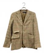 POLO RALPH LAURENポロ・ラルフローレン）の古着「エルボーパッチテーラードジャケット」｜ベージュ