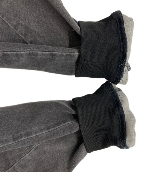 DIESEL（ディーゼル）DIESEL (ディーゼル) バイアスカットデニムコレクション ジップパーカー インディゴ サイズ:Ｍの古着・服飾アイテム