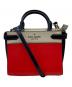 Kate Spade（ケイトスペード）の古着「ステイシー カラーブロック サッチェル」｜ネイビー×レッド