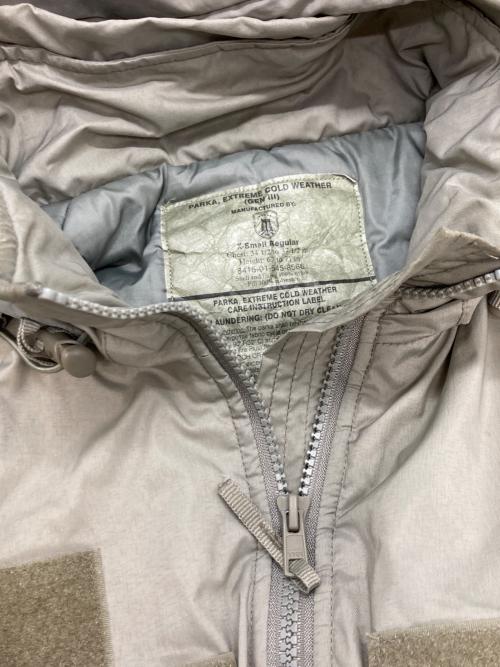 古着（フルギ）古着 (フルギ) ECWCS GENIII LEVEL7ジャケット グレー サイズ:XSの古着・服飾アイテム