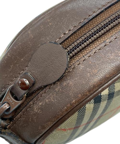 Burberry's（バーバリー）Burberry's (バーバリー) ノヴァチェックショルダーバッグ ブラウンの古着・服飾アイテム