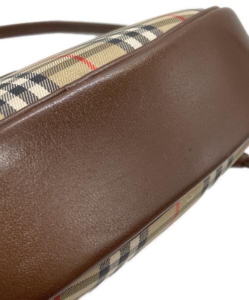 Burberry's（バーバリー）Burberry's (バーバリー) ノヴァチェックショルダーバッグ ブラウンの古着・服飾アイテム