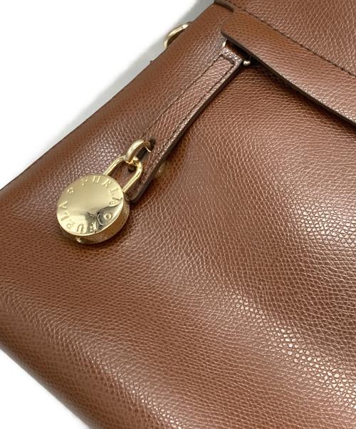 FURLA（フルラ）FURLA (フルラ) バイパー2WAYショルダーバッグ ブラウンの古着・服飾アイテム