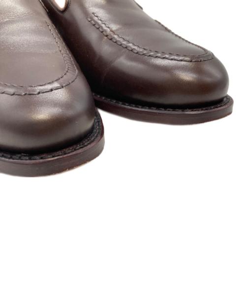 Jalan Sriwijaya（ジャランスリウァヤ）Jalan Sriwijaya (ジャランスリウァヤ) EDWARD MOC SLIP-ON ブラウン サイズ:7の古着・服飾アイテム