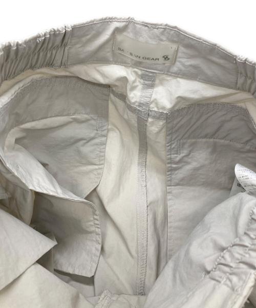 san san gear（サンサンギア）san san gear (サンサンギア) SIDE SNAP PANTS グレー サイズ:1の古着・服飾アイテム
