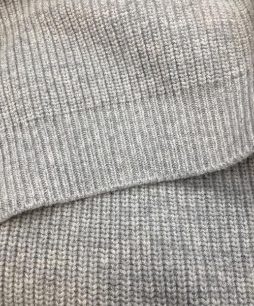CELINE（セリーヌ）CELINE (セリーヌ) ニットパーカー グレー サイズ:XLの古着・服飾アイテム