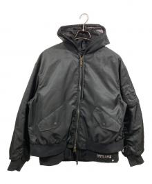 DOLCE & GABBANA（ドルチェ＆ガッバーナ）の古着「メッシュフードブルゾン」｜ブラック