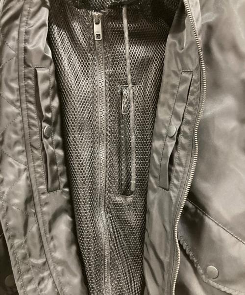 DOLCE & GABBANA（ドルチェ＆ガッバーナ）DOLCE & GABBANA (ドルチェ＆ガッバーナ) メッシュフードブルゾン ブラック サイズ:Sの古着・服飾アイテム