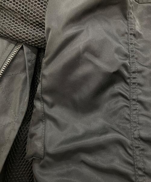 DOLCE & GABBANA（ドルチェ＆ガッバーナ）DOLCE & GABBANA (ドルチェ＆ガッバーナ) メッシュフードブルゾン ブラック サイズ:Sの古着・服飾アイテム