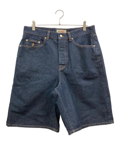 stussy（ステューシー）stussy (ステューシー) Big Ol' Short Denim インディゴ サイズ:32の古着・服飾アイテム