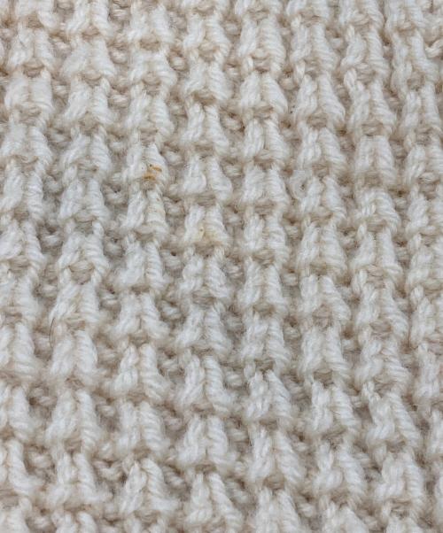 country knit wear（カントリー ニット ウェア）country knit wear (カントリー ニット ウェア) ウールニット アイボリー サイズ:不明の古着・服飾アイテム