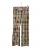 BURBERRY LONDONバーバリーロンドン）の古着「ノバチェックパンツ」｜ベージュ