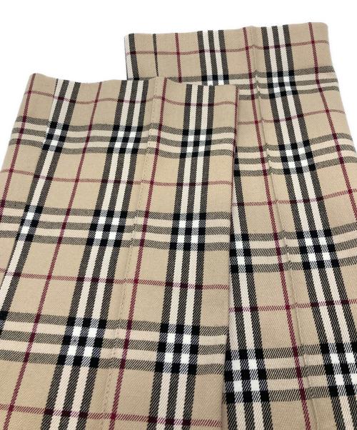 BURBERRY LONDON（バーバリーロンドン）BURBERRY LONDON (バーバリーロンドン) ノバチェックパンツ ベージュ サイズ:38の古着・服飾アイテム