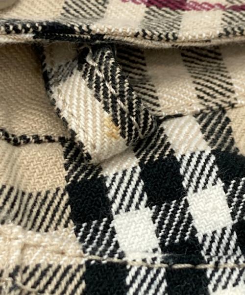 BURBERRY LONDON（バーバリーロンドン）BURBERRY LONDON (バーバリーロンドン) ノバチェックパンツ ベージュ サイズ:38の古着・服飾アイテム