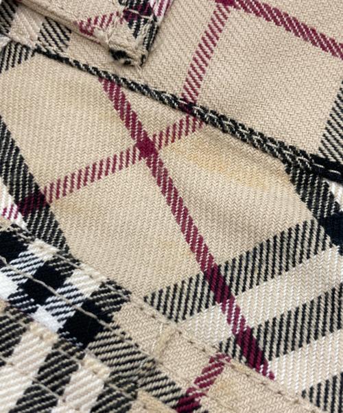BURBERRY LONDON（バーバリーロンドン）BURBERRY LONDON (バーバリーロンドン) ノバチェックパンツ ベージュ サイズ:38の古着・服飾アイテム