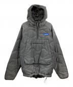 Liberaidersリベレイダース）の古着「QUILTED RIPSTOP NYLON HOODIE」｜グレー