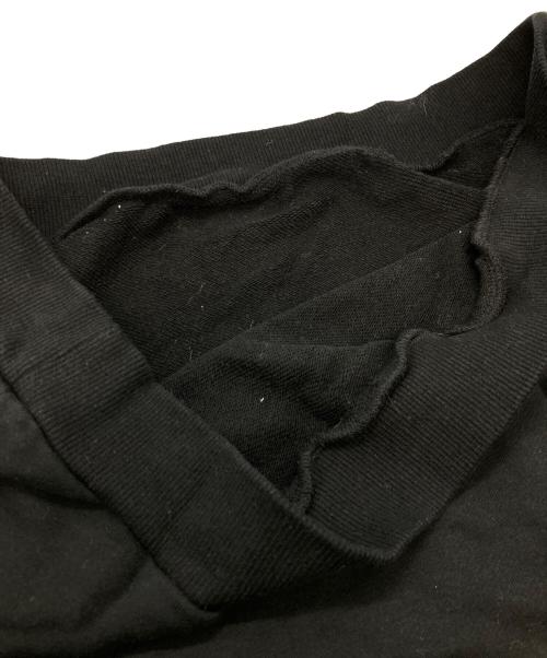 FRED PERRY（フレッドペリー）FRED PERRY (フレッドペリー) BEAMS (ビームス) Embroidery Crew Neck Sweatshirt ブラック サイズ:Sの古着・服飾アイテム