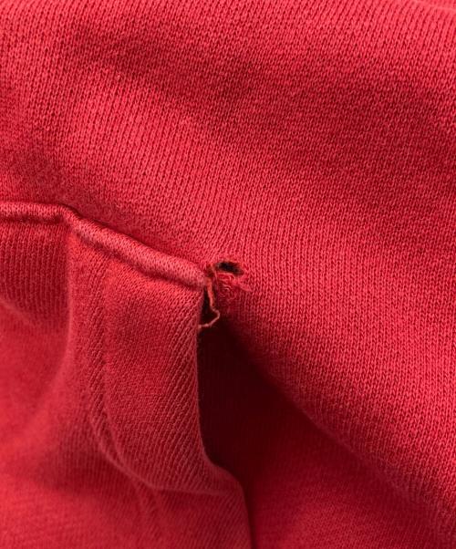 stussy（ステューシー）stussy (ステューシー) アーチロゴジップパーカー レッド サイズ:Ⅼの古着・服飾アイテム