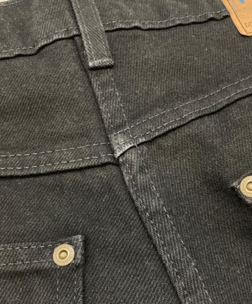 PRSN BLU（プリズンブルース）PRSN BLU (プリズンブルース) デニムパンツ ブラック サイズ:W30×Ｌ29の古着・服飾アイテム