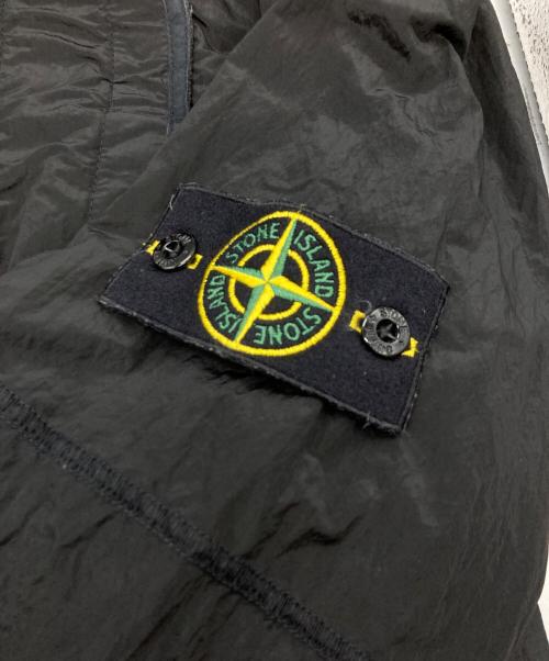 STONE ISLAND（ストーンアイランド）STONE ISLAND (ストーンアイランド) NYLON METAL OVERSHIRT ブラック サイズ:Mの古着・服飾アイテム
