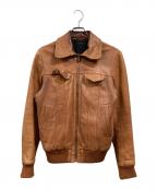 Retro Gradeレトログレード）の古着「ラムレザージャケット」｜ブラウン