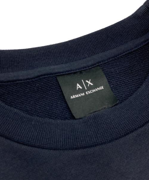 ARMANI EXCHANGE（アルマーニ エクスチェンジ）ARMANI EXCHANGE (アルマーニ エクスチェンジ) スウェット ネイビー サイズ:Sの古着・服飾アイテム