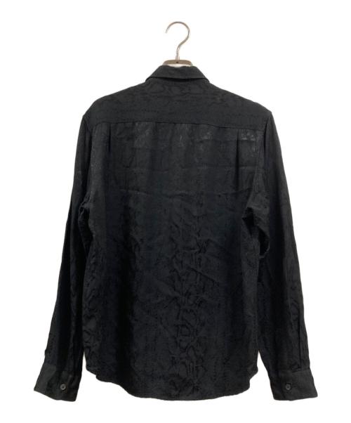 SUPREME（シュプリーム）SUPREME (シュプリーム) Snakeskin Jacquard Shirt ブラック サイズ:Sの古着・服飾アイテム