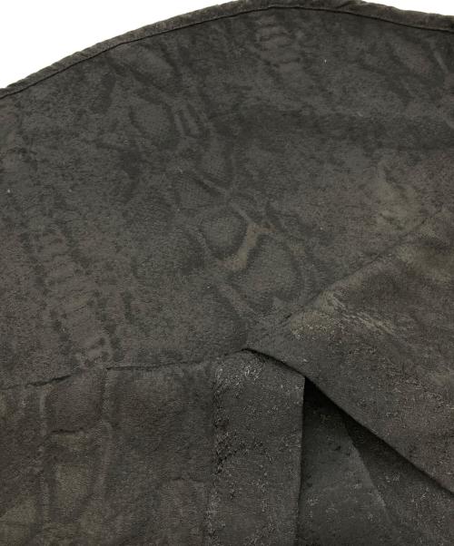 SUPREME（シュプリーム）SUPREME (シュプリーム) Snakeskin Jacquard Shirt ブラック サイズ:Sの古着・服飾アイテム