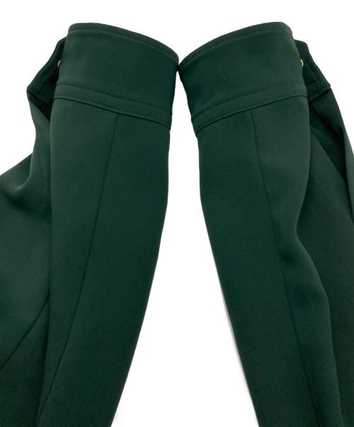 CULLNI（クルニ）CULLNI (クルニ) レイヤードジップシャツ グリーン サイズ:1の古着・服飾アイテム