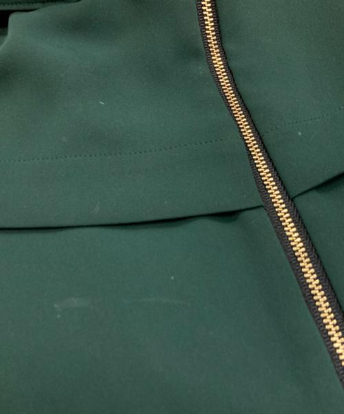 CULLNI（クルニ）CULLNI (クルニ) レイヤードジップシャツ グリーン サイズ:1の古着・服飾アイテム