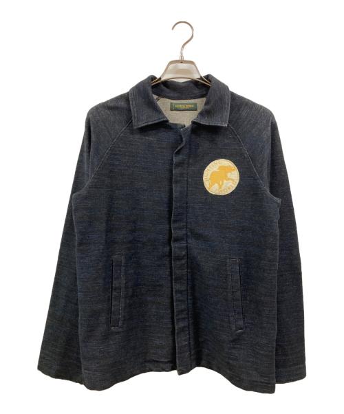 HUNTING WORLD（ハンティングワールド）HUNTING WORLD (ハンティングワールド) スウェットジャケット ネイビー サイズ:48の古着・服飾アイテム