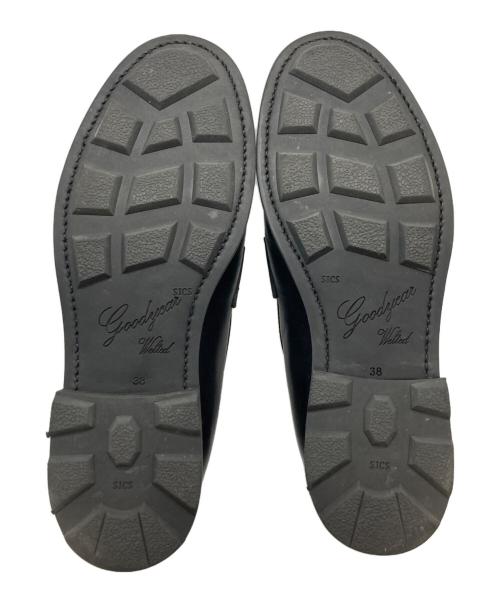 UNITED ARROWS（ユナイテッドアローズ）UNITED ARROWS (ユナイテッドアローズ) コインローファー ブラック サイズ:38の古着・服飾アイテム