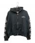 HANGOVERZ CLOTHEZ（ハングオーバーズ）の古着「ジップパーカー」｜ブラック