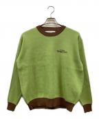 hangoverz clothezハングオーバーズ）の古着「刺繍ニット」｜グリーン