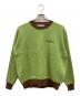 HANGOVERZ CLOTHEZ（ハングオーバーズ）の古着「刺繍ニット」｜グリーン