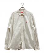 SUPREMEシュプリーム）の古着「Small Box Denim Shirt」｜ホワイト