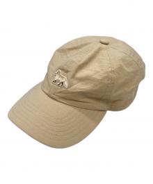 maison kitsune（メゾンキツネ）の古着「ベイビー フォックス 6P キャップ」｜ベージュ