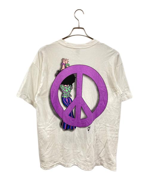 WILD OATS（ワイルド オーツ）WILD OATS (ワイルド オーツ) プリントTシャツ ホワイト サイズ:XLの古着・服飾アイテム