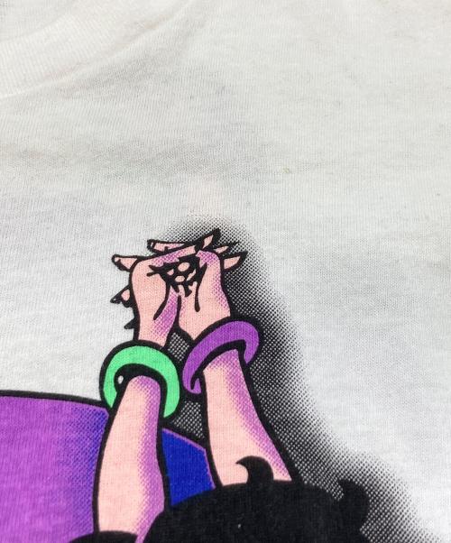 WILD OATS（ワイルド オーツ）WILD OATS (ワイルド オーツ) プリントTシャツ ホワイト サイズ:XLの古着・服飾アイテム