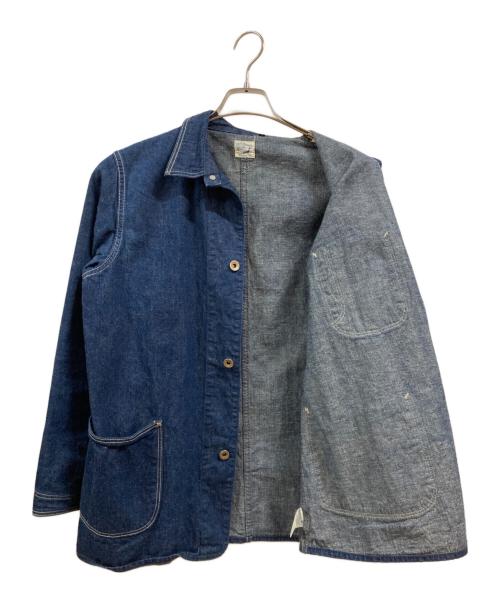 orSlow（オアスロウ）orSlow (オアスロウ) 40S COVER ALL 9oz ORIGINAL SELVEGE DENIM インディゴ サイズ:1の古着・服飾アイテム