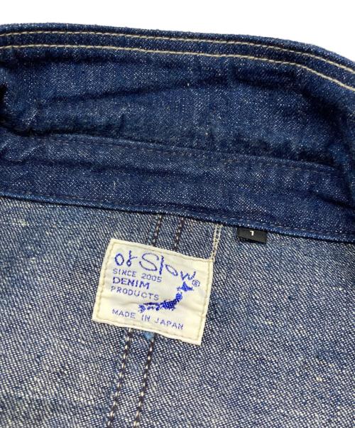 orSlow（オアスロウ）orSlow (オアスロウ) 40S COVER ALL 9oz ORIGINAL SELVEGE DENIM インディゴ サイズ:1の古着・服飾アイテム