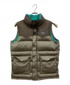 Patagoniaパタゴニア）の古着「ダウンベスト」｜カーキ