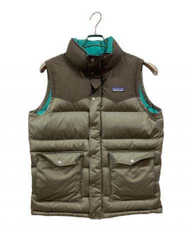 ダ*イ様 希少！廃盤Patagonia パタゴニアダックビルダウンベスト 中古・古着通販】Patagonia (パタゴニア) ダウンベスト カーキ サイズ
