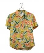 stussyステューシー）の古着「アロハシャツ」｜イエロー