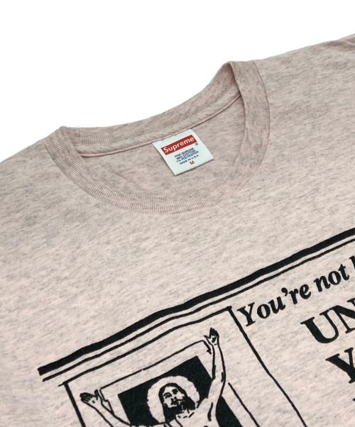 SUPREME（シュプリーム）SUPREME (シュプリーム) 15SS UNTIL YOUR LIVING Tee ピンク サイズ:Mの古着・服飾アイテム