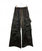 mnmlミニマル）の古着「Rave Double Cargo Pants」｜ブラック