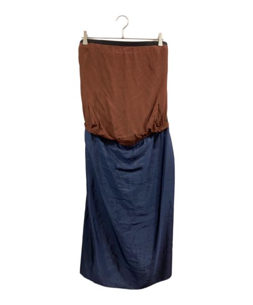MARNI（マルニ）MARNI (マルニ) ワンピース ネイビー サイズ:40の古着・服飾アイテム