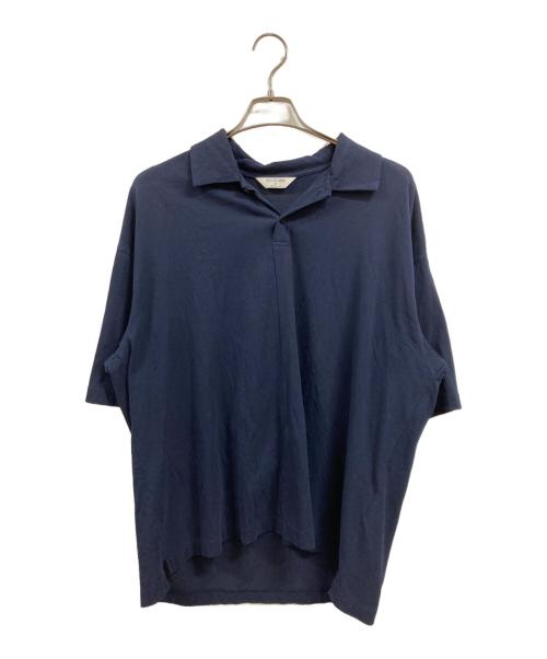 STILL BY HAND（スティルバイハンド）STILL BY HAND (スティルバイハンド) カットソーポロシャツ ネイビー サイズ:46の古着・服飾アイテム