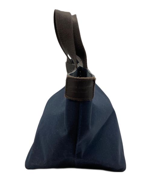 Herve Chapelier（エルベシャプリエ）Herve Chapelier (エルベシャプリエ) 舟形トートバッグバッグ ブラウン×ネイビーの古着・服飾アイテム