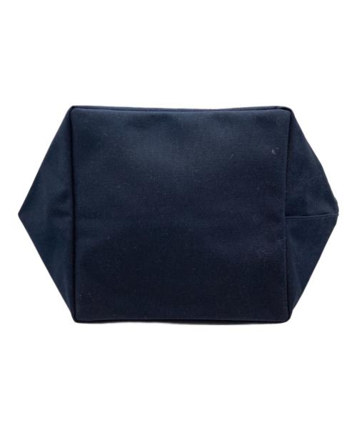 Herve Chapelier（エルベシャプリエ）Herve Chapelier (エルベシャプリエ) 舟形トートバッグバッグ ブラウン×ネイビーの古着・服飾アイテム